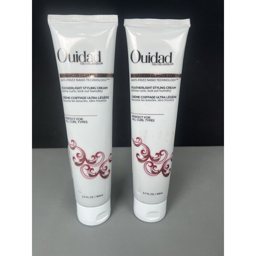 2 Pack Ouidad Advanced Climate Control Featherlight Styling Cream 5.7oz / 168ml